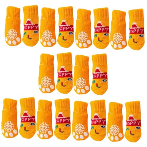 Kisangel 20 STK Haustier socken Tier kostüm tierkostüm Weihnachtskatzensocken Haustiersocken sockenschuhe Welpensocken Wiederverwendbare Hundesocken atmungsaktiv Hündchen Gamaschen Zubehör von Kisangel