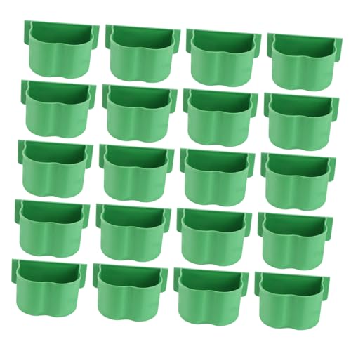 Kisangel 20stücke Halbrunde Futter Und Füllboxen Für Vogel Und Kaninchenkäfige Praktisch Und Leicht Zu Reinigen Für Haustierbedarf Kisangel 20stücke Halbrunde Futter Und Füllboxen Für Vogel Und Kaninchenkäfige Praktisch Und Leicht Zu Reinigen Für Haustierbedarf von Kisangel