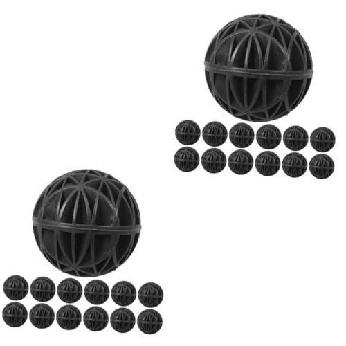 Kisangel 200 STK Filterkugel für Aquarien biochemische Kugel nd-Filter Aquarium Filter Balls Fish Tank Filter Balls Sieb Zubehör für Aquarien Bio-Kugeln Filter für Fischbecken Kleiner Ball von Kisangel