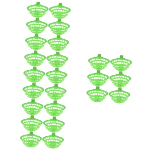 Kisangel 24 STK Vogelnest Vogelzucht Papageiennest Becken Brutnest Brüten Kanariennestschale Taubenzucht Nistschale Für Vögel Brutnest Von Wachteln Vögel Brüten Nest Sittich Nest Plastik von Kisangel