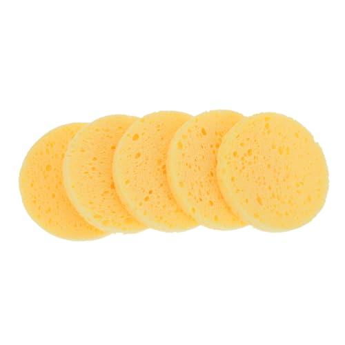 Kisangel 25St Krabbenfeuchtigkeitsschwamm ungebleichter Krabbenschwamm Einsiedlerkrebs-Meeresschwämme hydramoist Make up Sponge feuchtigkeitserhaltender Schwamm Einsiedlerkrebsschwämme von Kisangel