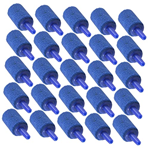 Kisangel Aquarium Aquarium Bubbles 25pcs Luftsteine ​​für Fischtanks Sauerstoffsprudler Für Süßwasser von Kisangel