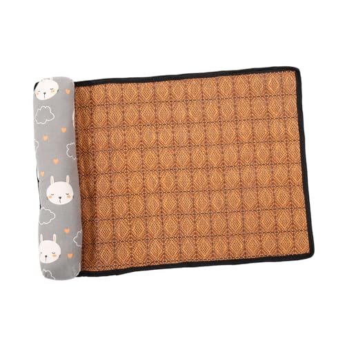 Kisangel 2St EIS-Seide-Matte Haustiere Schlafmatten Spoosie-Pads Tier kühlmatte pet Cooling mat Schlafkissen Coole Käfigauskleidung Sommer kühlmatte die Katze Kühlkissen Beschichtung Flachs von Kisangel