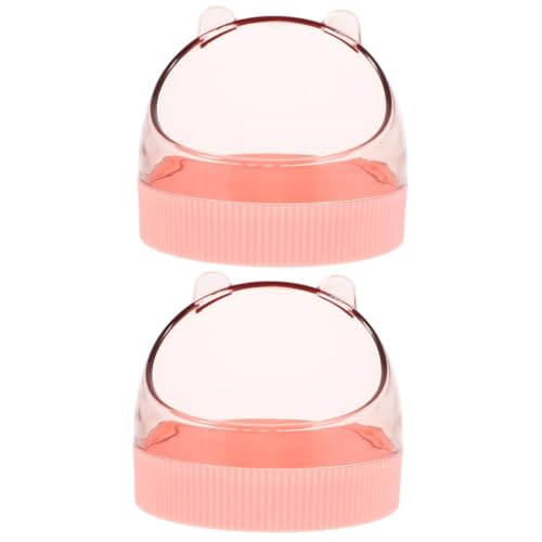 Kisangel 2 Stücke Acryl Tier Feeder Bowl für Hamster Lebensmittel Schüssel Sicher Kisangel 2 Stücke Acryl Tier Feeder Bowl für Hamster Lebensmittel Schüssel Sicher von Kisangel