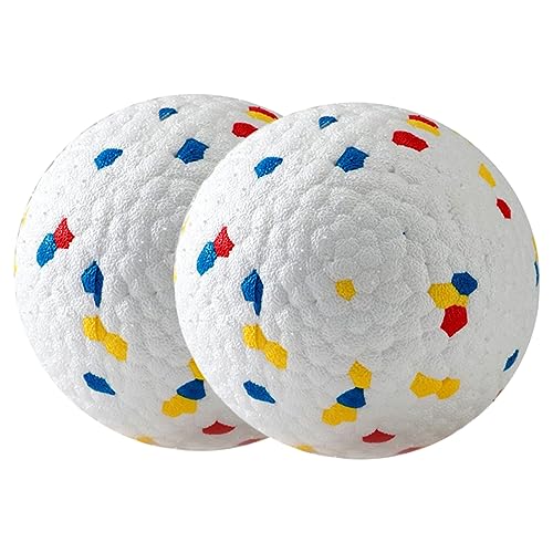 Kisangel 2St Hüpfender Ball interaktives knete Dogs Toys Hundespielzeug für mittelgroße Hunde kleine Hundebälle Interaktive Hundebälle Bälle für Hunde Aggressive Kauer von Kisangel