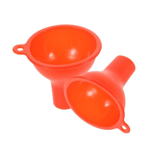 Kisangel 2pcs Hunde Spielzeug Food Trichter Accessoire Trichter Nützliches Silikon -Food -Trichter -Transfer -Werkzeug von Kisangel