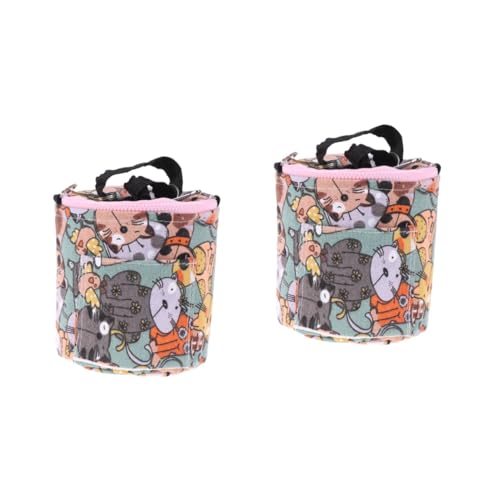 Kisangel 2st Atmungsaktiver Käfig Igel Tragetasche Atmungsaktiver Katzenkäfig Tragetasche Für Katzen Atmungsaktive Hülle Für Haustiere Katze Haustiertasche Hamstertasche Hamster Tragetasche von Kisangel