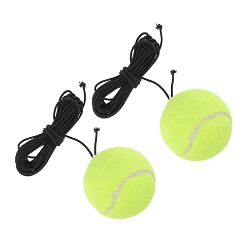 Kisangel 2st Tennis Trainieren Kinderspielzeug Kleines Welpenspielzeug Kauspielzeug Für Erwachsene Tennis-Fetch-Ball-hundespielzeug Hundetrainerball Individuell Haustier Hund Ziehen Gummi von Kisangel