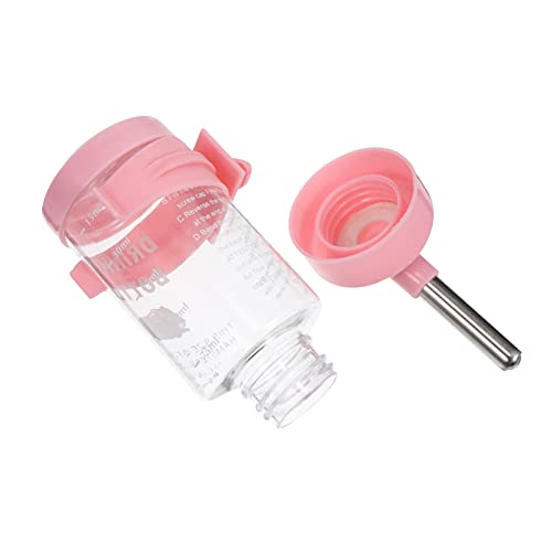 Kisangel 2st Trinkbrunnen Für Hamster -wasserflasche Wasserzufuhr Sportwasserflaschen Haustier Wasserspender Für Ratten Trinkflasche Für Hamster Wasserflaschen Für Hamster Pp Rosa von Kisangel