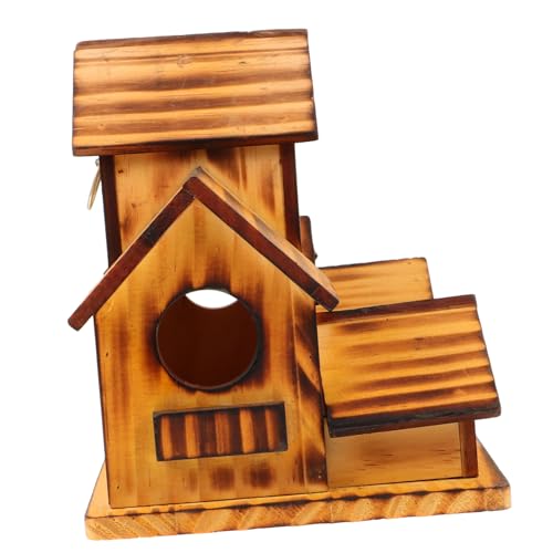 Kisangel 2 Stücke Vogel Zucht Box Outdoor Holz Vogel Feeder Nistkästen Sicher Für Vögel Vogel von Kisangel