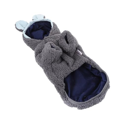 Kisangel 3 STK Kleidung Für Haustiere Hunde Winterkostü Hunde-Sweatshirts Winter-Haustier-Outfit Hundekleidung Winter Hundehoodies Für Kleine Hunde Hundemantel Mit Kapuze Polyester Jacke von Kisangel