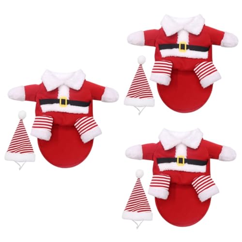 Kisangel 3 Sätze Verwandlungskostü Für Haustiere Haustier-plüsch-Outwear Fleece-Hoodie Katze Weihnachtsanzug Katze Weihnachtskostü Weihnachtsmütze Kleider Polyester Rot Der Hund Schmücken Kisangel 3 Sätze Verwandlungskostü Für Haustiere Haustier-plüsch-Outwear Fleece-Hoodie Katze Weihnachtsanzug Katze Weihnachtskostü Weihnachtsmütze Kleider Polyester Rot Der Hund Schmücken von Kisangel