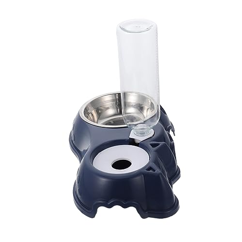 Kisangel 3 Sätze Zubringer pet Feeder trinkbrunnen fã¼r Katzen PET-Flaschenschale Futterspender Welpe doppelter Fressnapf Futterautomat für Haustiere Lebensmittel Katzenfutter Wasserspender von Kisangel