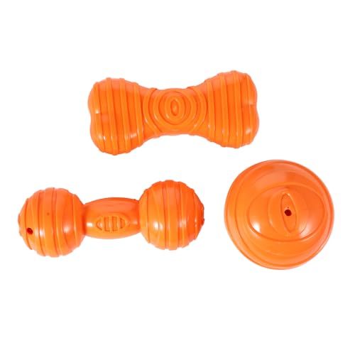 Kisangel 3St Haustier Hund Spielzeug Interactive Dog Toys Hunde-intelligenzspielzeug Hunde Spielzeug für Kratzen Hunde Zahnpflege Hunde Kauspielzeug singen Zubehör -Material von Kisangel