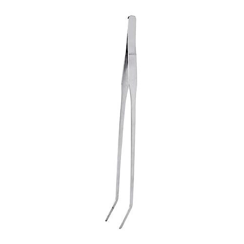 Kisangel 38 Gebogene Pinzette 48c Pinzette Pflanzen Pinzette Wasserpflanzenzange Aquatic Plant Tongs Fish Tank Plant Tweezers Pinzette für Aquarienpflanzen Pinzette für Wasserpflanzen von Kisangel