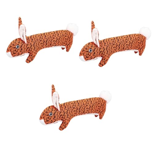 Kisangel 3St Haustier Spielzeug Holzschwerter für Kinder Lange Plüschtiere kauen Gecko-Fütterungsleiste Spielzeuge Kauspielzeug für Hunde Kauspielzeug für Haustiere Bissfest Haustier Hund von Kisangel
