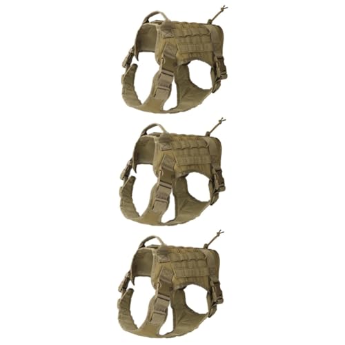 Kisangel 3St Taktische hundeweste hundetüten kotbeutel Dog mat Hunde erziehung hundekotbeutel hundegürtel hundelaufband Dog Accessories hundetasche kostüme Kleiner Hund Gurt Hundekleidung von Kisangel