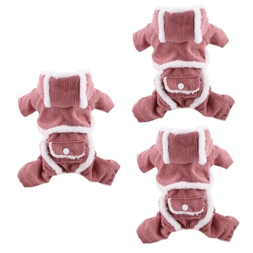 Kisangel 3St Warme Kleidung für Haustiere hundewintermantel Hunde Winterjacke Pyjamas für Kinder Kleider für den Winter Kinderpyjamas Nachthemd Kordkostü für Haustiere Hundekleidung Jeans Kisangel 3St Warme Kleidung für Haustiere hundewintermantel Hunde Winterjacke Pyjamas für Kinder Kleider für den Winter Kinderpyjamas Nachthemd Kordkostü für Haustiere Hundekleidung Jeans von Kisangel