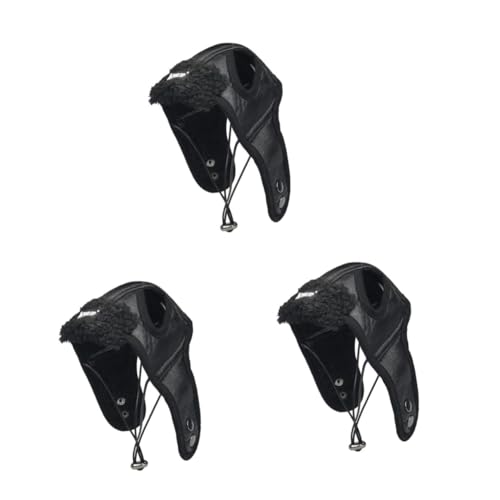 Kisangel 3St Tier kostü tierkostü Dog Costume Hunde kosttü blacki swor Haustiergeschenk kostüme für Katzen Kleidung ütze warm halten Hundemütze Haustierzubehör Hut Wintermütze von Kisangel