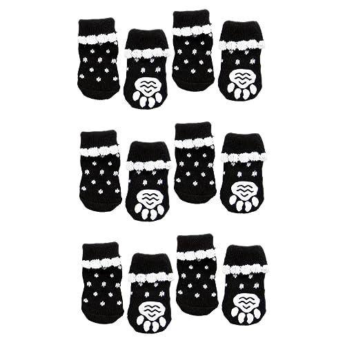 Kisangel 3St Haustiersocken Anti-Socken wintersocken für Haustiere Socken mit Hundegriff Welpenpfote hundesocken Dog Socks warme Socken sockenschuhe warm halten thermische Socken von Kisangel