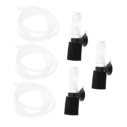 Kisangel 3st Filter Für Fischbecken Filter Für Aquarienfische Aquarienbelüfter Aquariumbeleuchtung Für Aquarien Zubehör Wasser Trinkbrunnen Für Haustiere Bausatz Luft Schwamm Tank Plastik von Kisangel