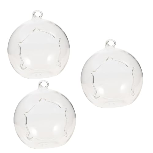 Kisangel 3st Hamster Nest Aus Glas Hamsterhütten Spielzeughamster Hamster Schaukel Spielzeug Lebewesen Badehaus Haustiernest Schlafnest Für Hamster Kühlnest Für Haustiere Transparent von Kisangel