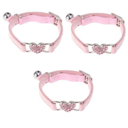 Kisangel 3st Hundehalsbänder Für Welpen Komfortabel Verstellbarer Kragen Welpen Glockenkragen Hundehalsband Hundesammler Welpenhalsband Plüschkragen Plüschstoffe Elastisch Rosa Kisangel 3st Hundehalsbänder Für Welpen Komfortabel Verstellbarer Kragen Welpen Glockenkragen Hundehalsband Hundesammler Welpenhalsband Plüschkragen Plüschstoffe Elastisch Rosa von Kisangel