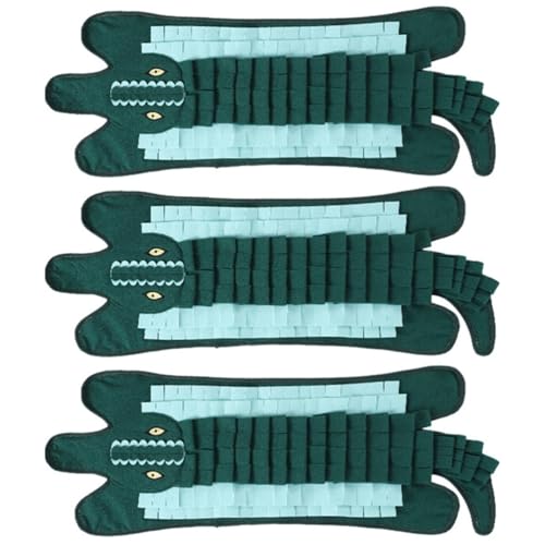 Kisangel 3st Pet Sniffing Pad Tierische Rätsel Tierische Matte Welpen Warme Decke Tiere Spielzeug Fütterungsmatte Für Welpen Hundenapf Matte Matten Hundematte Haushalt Polarfleece Nasenpads von Kisangel