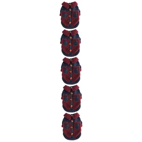 Kisangel 5St Kleidung für Haustiere Wintermäntel für Hunde Abriebfeste Hundejacke winterhundemantel hundewintermantel Kleider Hundebekleidung Welpenmantel Reißverschluss Baumwollmantel Kisangel 5St Kleidung für Haustiere Wintermäntel für Hunde Abriebfeste Hundejacke winterhundemantel hundewintermantel Kleider Hundebekleidung Welpenmantel Reißverschluss Baumwollmantel von Kisangel