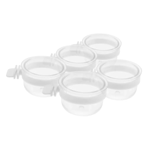 Kisangel 5Stücke Teiliges Hängender Wasserspender Für Transparente Futternäpfe Für Papageien Cockatiels Und Conures Zu Montieren Reinigen Kisangel 5Stücke Teiliges Hängender Wasserspender Für Transparente Futternäpfe Für Papageien Cockatiels Und Conures Zu Montieren Reinigen von Kisangel