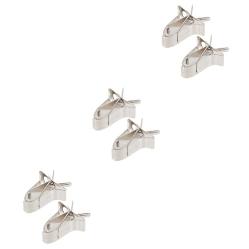 Kisangel 6stücke Vogel Futter Clips Multifunktionale Halterung Für Und Snacks Passend Für Vogelkäfige Für Papageien Und Andere Kleintiere Kisangel 6stücke Vogel Futter Clips Multifunktionale Halterung Für Und Snacks Passend Für Vogelkäfige Für Papageien Und Andere Kleintiere von Kisangel