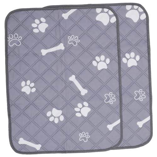 Kisangel 6 STK Hunde-wickel Polster Trainingsunterlagen Für Welpen Waschbare Pinkelpads Für Hunde Pee Pads Waschbar Einlagen Für Hundeurin Windelmatte PIPI Polyester Kleiner Hund Windeln von Kisangel