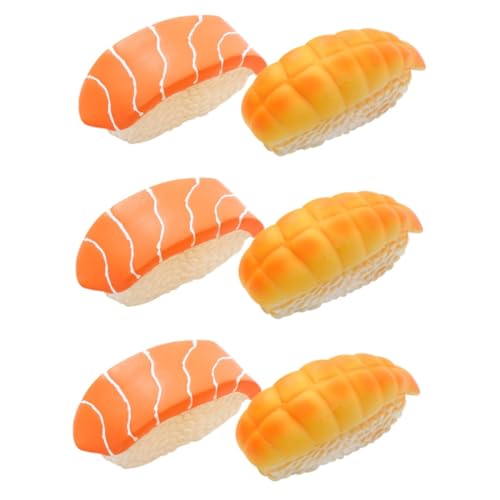 Kisangel 3sets Hundespielzeug Welpenversorgung Sushi Molar Spielzeug Für Hunde Spaß Kauspielzeug Für Haustiere 2pcs * 3 von Kisangel