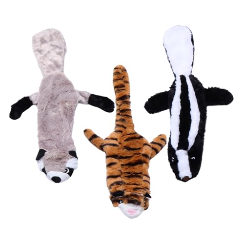 Kisangel 6 STK Plüsch Backenzahn Spielzeug plüschtiere Plush Toy Beißspielzeug für Hunde Keine Füllung Kauspielzeug Spielzeuge Kauspielzeug für Welpen Haustier quietschendes Spielzeug kauen von Kisangel