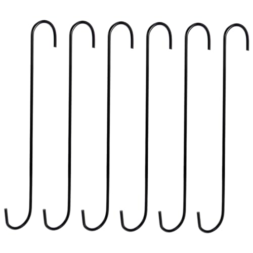 Kisangel 6 Stück Garten Hängeklammern Aus Robustem Ideal Für Vogelhäuschen Lichter Und Blumentöpfe Vielseitige Haken Für Garten Und Balkon Einfache Montage Und Stabiler Halt von Kisangel