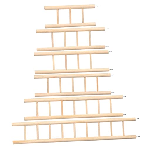 Kisangel 6pcs Vogel Leiter Papagei Klettern Leiter Spielzeug Für Haustier Vogel Käfig Leiter Barsch von Kisangel