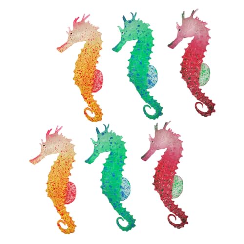 Kisangel 6 Stück Teiliges Leuchtende Schwimmende Meeresfiguren Aquarium Deko mit Selbstleuchtender Funktion Natürliche Schwimmende Künstliche Meeresfiguren für Aquarium und Kisangel 6 Stück Teiliges Leuchtende Schwimmende Meeresfiguren Aquarium Deko mit Selbstleuchtender Funktion Natürliche Schwimmende Künstliche Meeresfiguren für Aquarium und von Kisangel