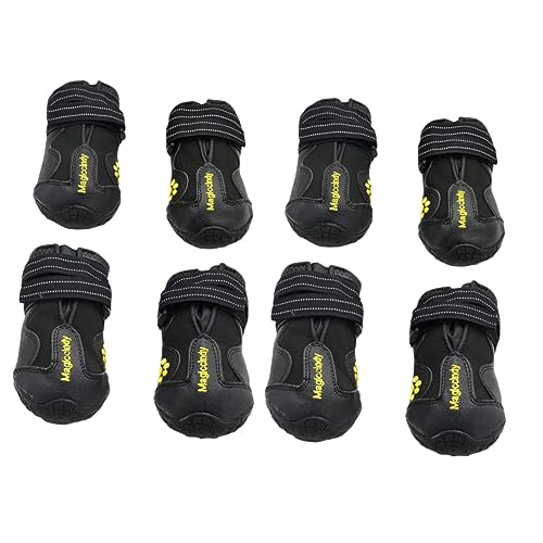 Kisangel 8 STK Haustier Hundeschuhe Winter Haustierschuhe für Katzen Schneestiefel für Haustiere Winterschuhe für Hunde Dog Shoes Haustier-Hundeschuhe Stiefel für Haustierhunde heiser von Kisangel