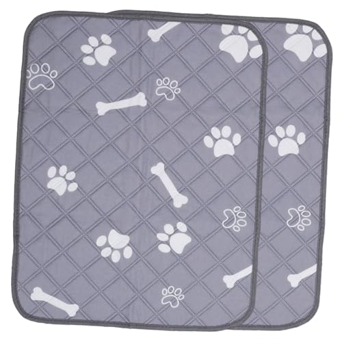 Kisangel 8 STK Hunde-Wickel Polster Töpfchen für Hunde Hunde-PIPI-Pad Hundematte Meerschweinchen Natursekt Pads waschbar Haustier-PIPI-Pad rutschfest Hund PIPI Pad Urin-Pad Hundeunterlage von Kisangel