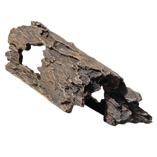 Kisangel Aquarium Baumstamm Dekor Resinstumpf Künstlich Hohl Fisch Versteck Landschaftsornament für Teich und Aquarium Naturgetreu Langlebig Kisangel Aquarium Baumstamm Dekor Resinstumpf Künstlich Hohl Fisch Versteck Landschaftsornament für Teich und Aquarium Naturgetreu Langlebig von Kisangel