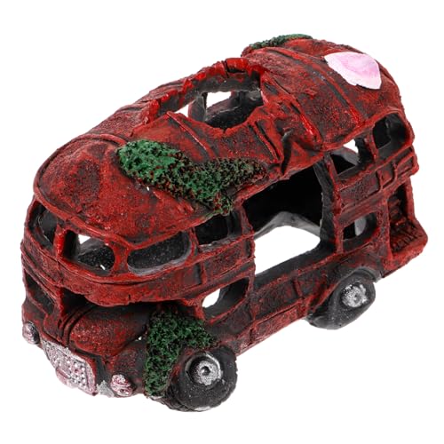 Kisangel Aquarium Dekoration Auto Wrack Resin Ornament Versteck Höhle Fisch Tank Deko Versteck für Fische und Garnelen Süßwasser Aquarium Zubehör Kisangel Aquarium Dekoration Auto Wrack Resin Ornament Versteck Höhle Fisch Tank Deko Versteck für Fische und Garnelen Süßwasser Aquarium Zubehör von Kisangel