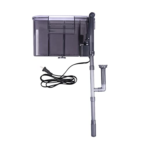 Kisangel Betta-Aquarium Wasserfall tauchfähig interner Kanisterfilter internes Fischbecken Aquarienfilter Sieb Filter für Aquarien Sauerstoffpumpe Aquariumfiltration Niedergang Wandbehang von Kisangel