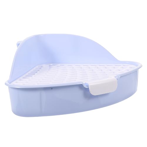 Kisangel Box Kaninchen Toilette Haustierschublade Töpfchen Hasen Toilette Haustier Töpfchen Kleine Haustier Toilette Haustier Pipi Toilette Kaninchen Töpfchen Haustierbedarf von Kisangel