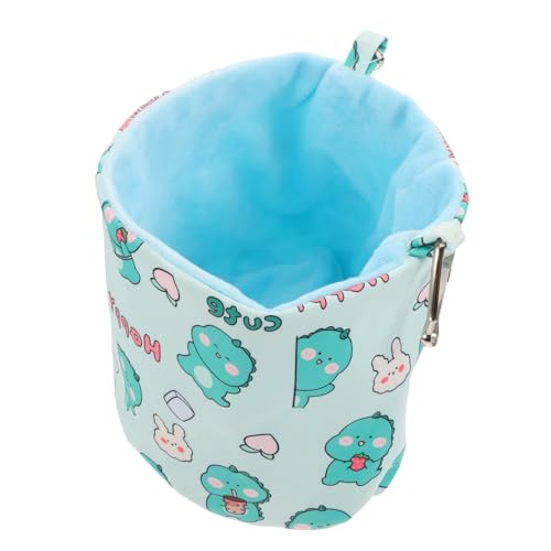 Kisangel Hamster Baumwollnest hamsterbett kleintierhaus Käfige Haustier Heu Schlafsack schaukel warmes meerschweinchenbett Katzenhängematte für Käfig wasserdichtes Canvas-Gewebe Light Green von Kisangel