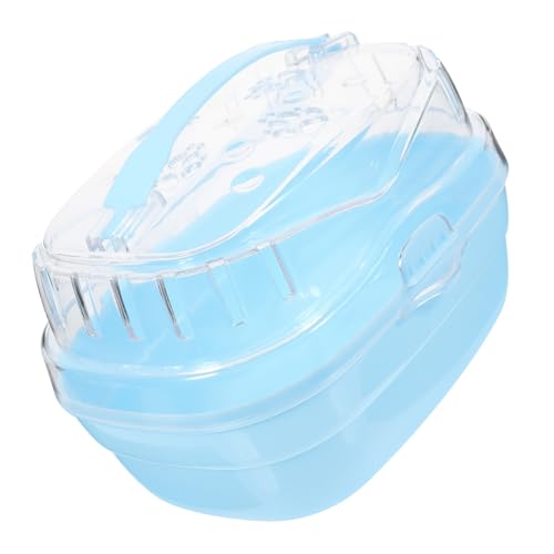 Kisangel Hamster-tragebox Wasserkocher Transportkäfig Für Kleine Haustiere Kleine Haustiere Mit Käfig Hamsterkäfig Im Freien Tragetasche Für Hamster Hamster-Tragetasche Sky-Blue Pp von Kisangel