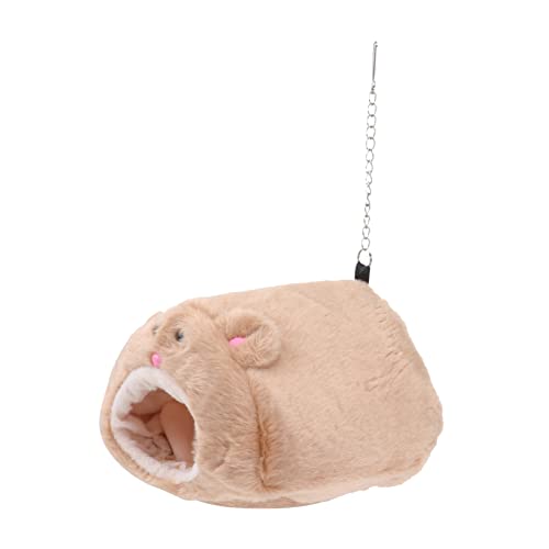 Kisangel Hamster üsch Hängematte Warmes Schlafbett Mit Bären Design Für Kleintiere Ideal Für Hamster Meerschweinchen Und Andere Pelztiere Zufällige Auswahl Ohne Kette von Kisangel