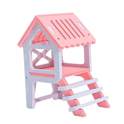 Kisangel Hamsterhaus Aus Holz Schlaf- Und Spielhaus Spielzeug Hamsternest Klein Kreatives Design Zufällige Farbe Kisangel Hamsterhaus Aus Holz Schlaf- Und Spielhaus Spielzeug Hamsternest Klein Kreatives Design Zufällige Farbe von Kisangel