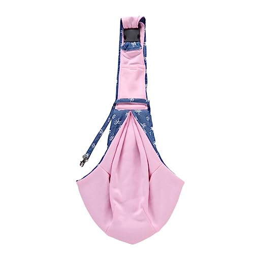 Kisangel Haustier-Tragetasche Rucksack Atmungsaktiv Polyester Hunde-Schultertasche für Im Freien Haustier-umhängetasche von Kisangel