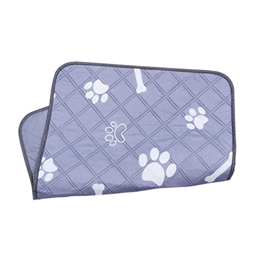 Kisangel Waschbare Pet Pee Pads Hund Ausbildung Matte Muster Komfortable Saugfähigen Leck von Kisangel