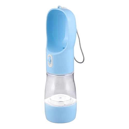 Kisangel Hundefutter Flasche Tragbare Futterstation Für Haustiere Wasserflaschen Für Haustiere Reise Wasserflasche Trinkbrunnen Für Haustiere Wasserspender Hunde Trinkflasche Multifunktion von Kisangel